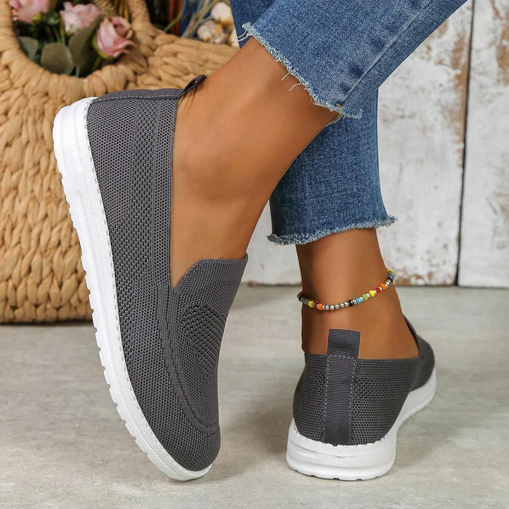 Inger | Dame Slip-On Afslappede Gå-Sneakers