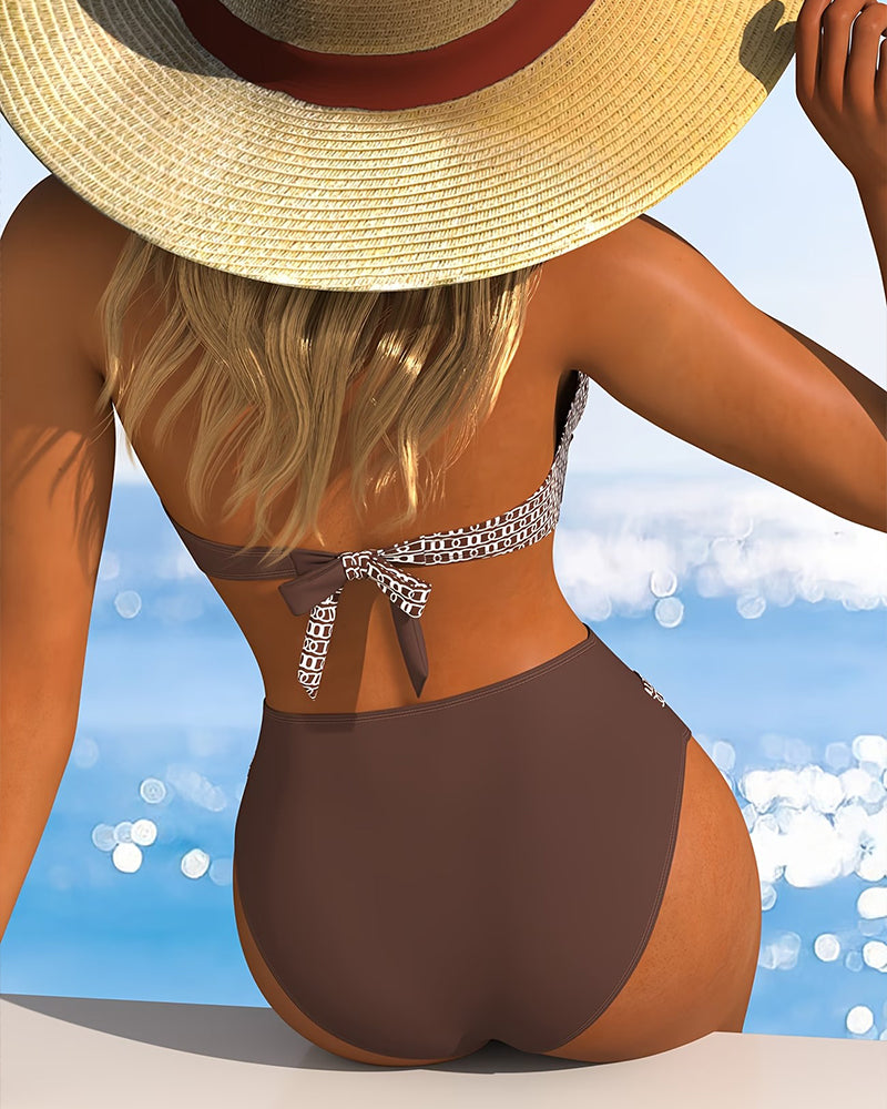 GEMMA™ | Bikinihaltersnor med Farverige Striber