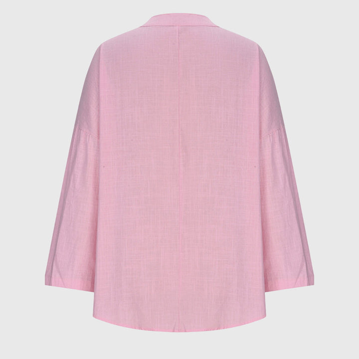 Birgitta | Dame Løs Pasform Langærmet Casual Top