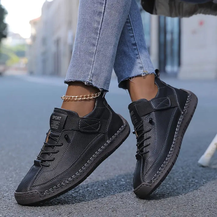 Bertel | Kvinders Ortopædiske Casual Sneakers Med Velcro Lukning