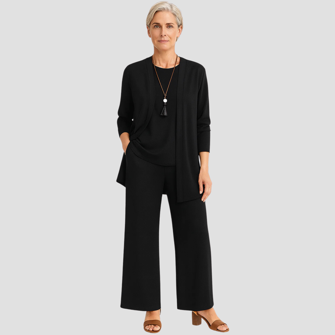Kirsten | Dame Minimal Tre Delt Lounge Sæt