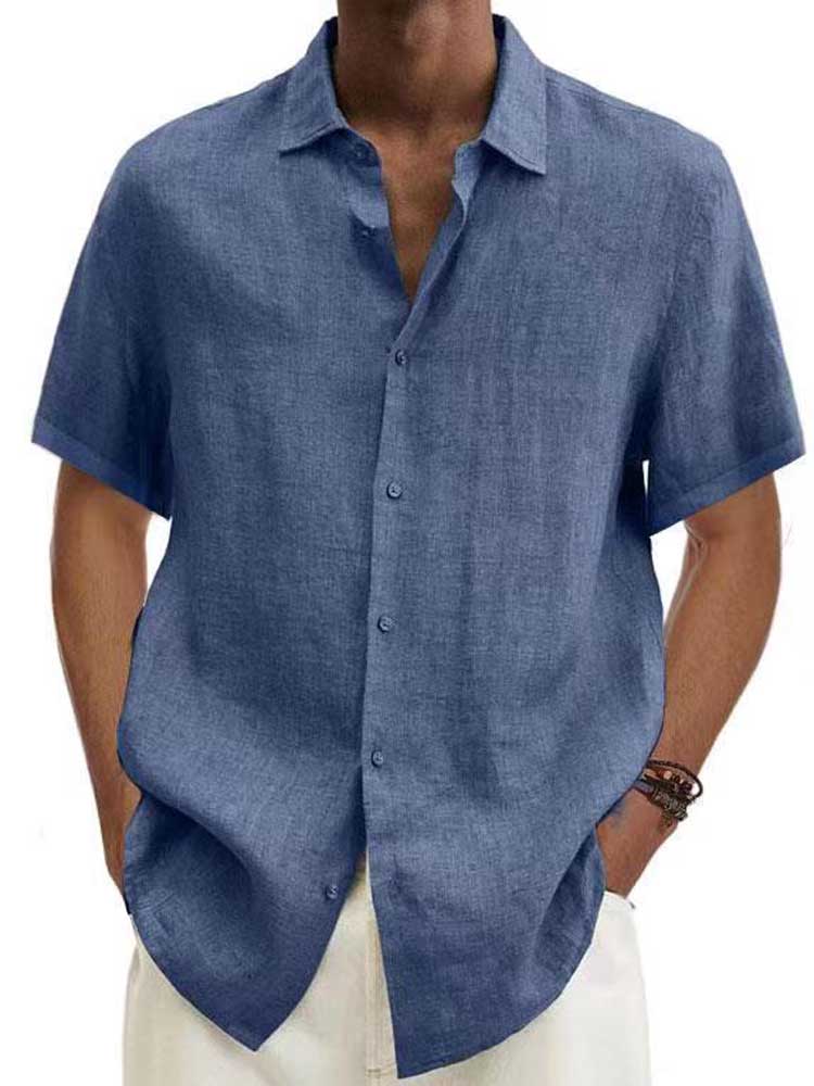 Hermod | Stilfuld Casual Kort Skjorte