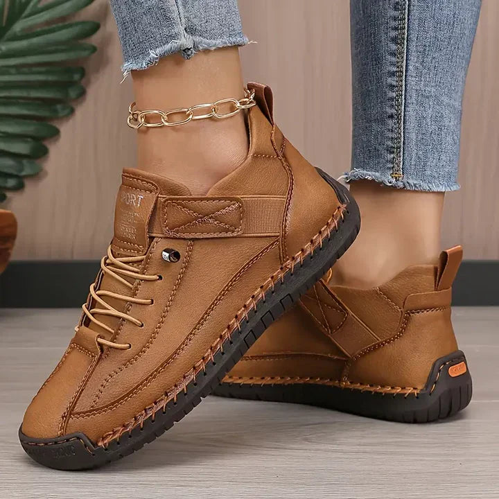 Bertel | Kvinders Ortopædiske Casual Sneakers Med Velcro Lukning
