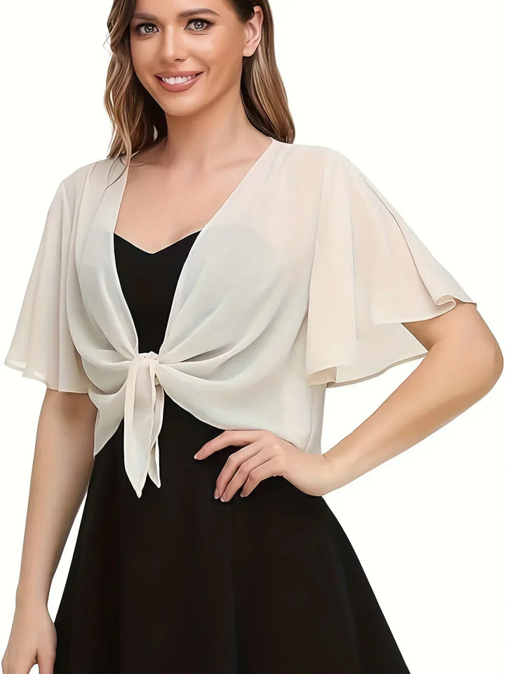 Thilde | Elegant Og Stilfuld Omslagsbluse
