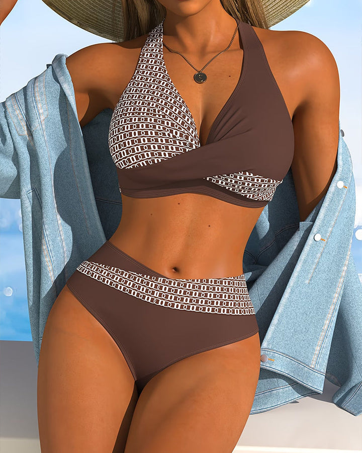 GEMMA™ | Bikinihaltersnor med Farverige Striber
