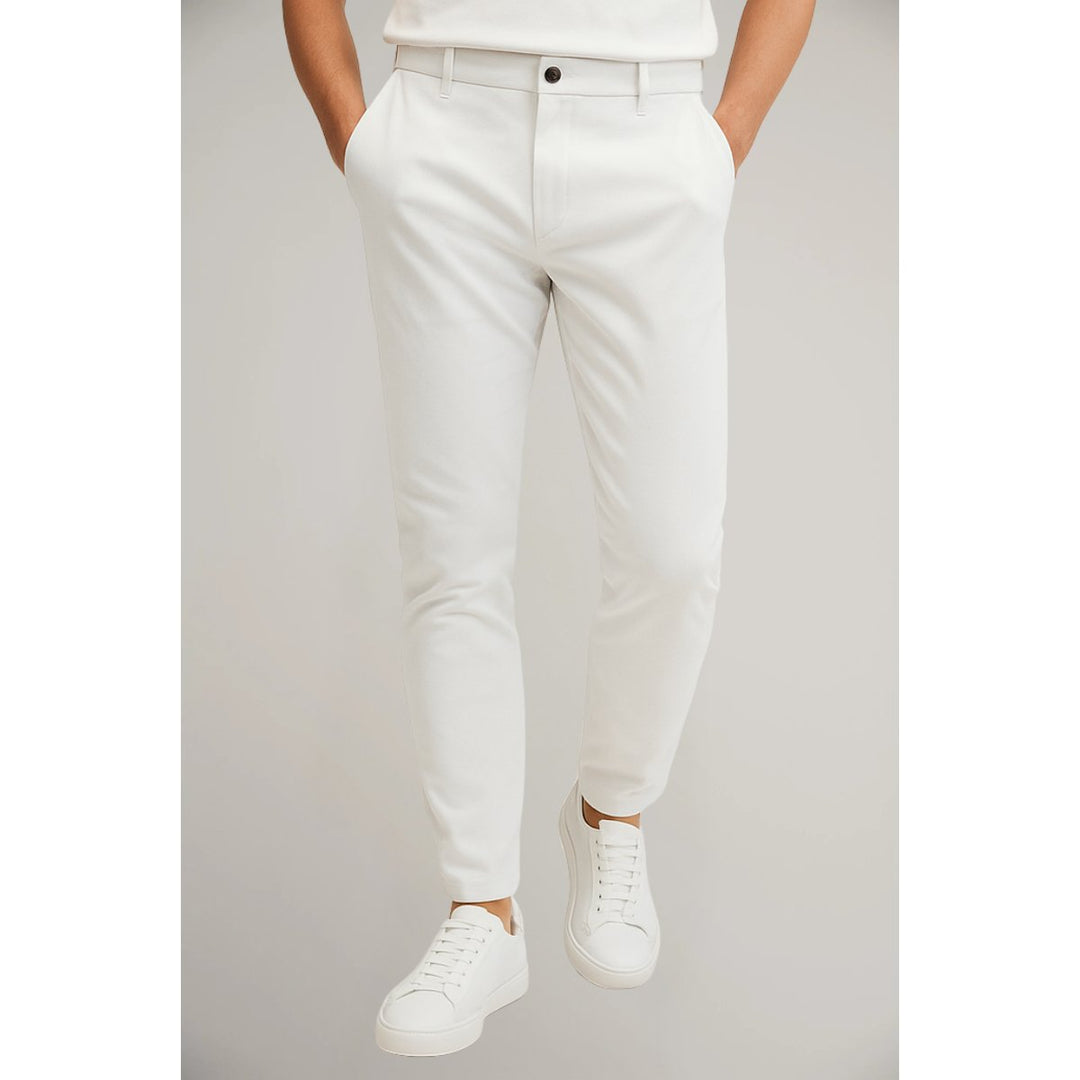 Christian | Herre Skræddersyede Slim-Fit Chino Bukser