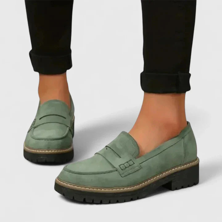 Kathrine | Dame Slip-On Chunky Loafer Sko
