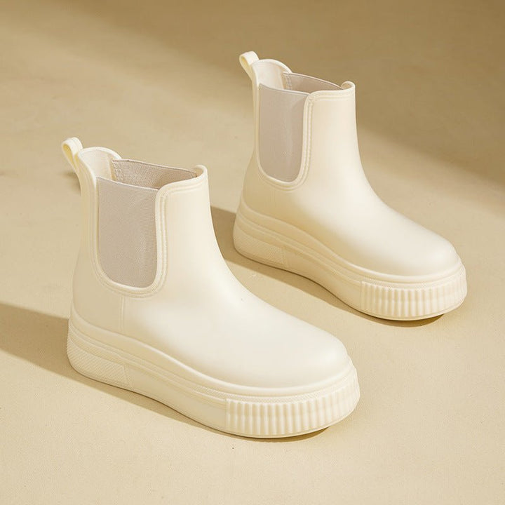 Olivia | Waterproof Støvler Dame Chelsea Boots Platform