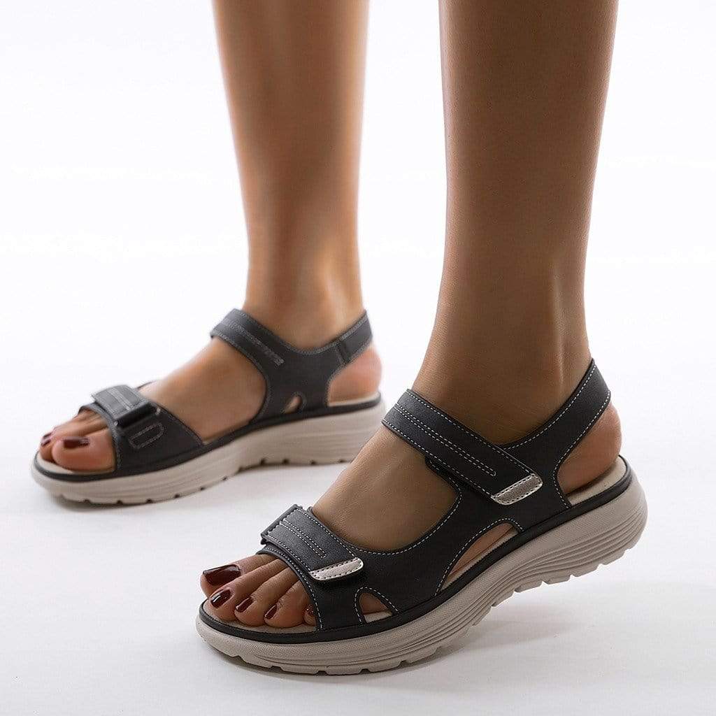 Florina Sandaler med Dobbelt Rem | Komfort, Sommer, Hverdag